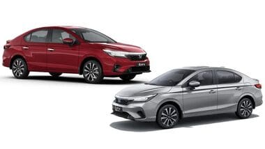 Honda City is available in multiple trim options, while the City Hybrid comes in a single trim choice.
