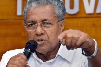 Referring to the Karnataka demolition, Vijayan claimed the victims of the “bulldozer raj in Yelahanka are still on streets”.