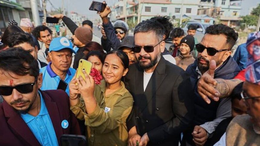 Shah first burst onto the scene when he won the election for Kathmandu Mayor in 2022 as a 32-year-old.