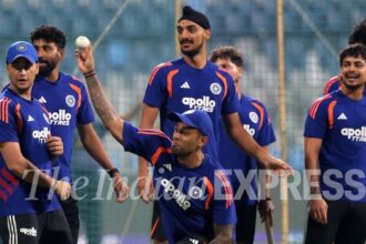 T20 World Cup 2026: India will likely go in with an unchanged XI in the semi-final against England in Mumbai today. (Express Photo by Narendra Vaskar)
