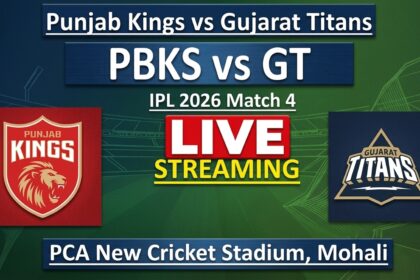 IPL 2026, PBKS vs GT, PBKS vs GT Live Streaming, IPL 2026 PBKS vs GT Live Streaming