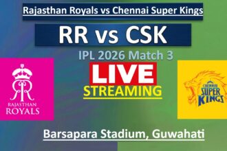 ipl live streaming, rr vs csk live streaming, rr vs csk match live
