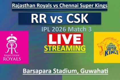 ipl live streaming, rr vs csk live streaming, rr vs csk match live