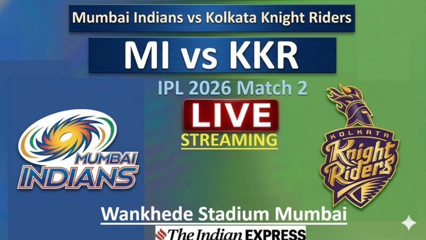 ipl live streaming, mi vs kkr live streaming, kkr vs mi live