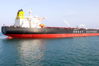 he Indian-flagged vessel 'Jag Laadki', carrying approximately 80,886 MT of UAE-sourced crude oil, berthed at Adani Port, Mundra, on Wednesday.