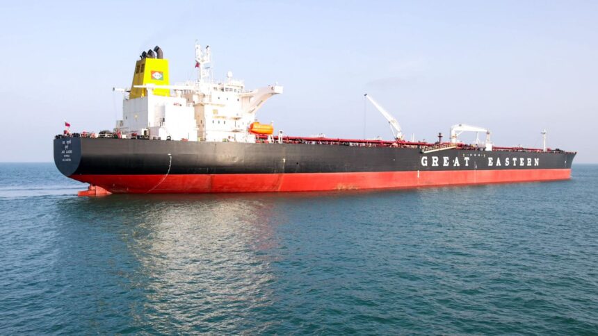 he Indian-flagged vessel 'Jag Laadki', carrying approximately 80,886 MT of UAE-sourced crude oil, berthed at Adani Port, Mundra, on Wednesday.