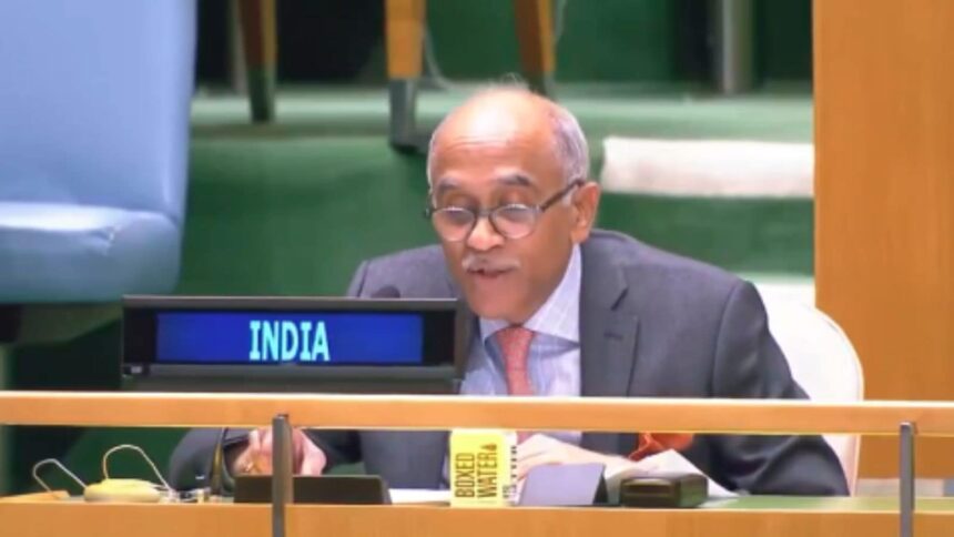 India's Permanent Representative to the UN Ambassador Parvathaneni Harish