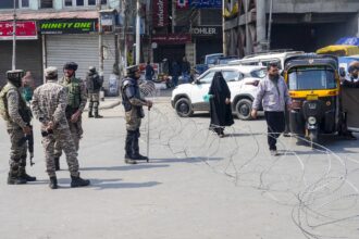 Curbs on movement remain in force in Kashmir after protests against Khamenei's killing