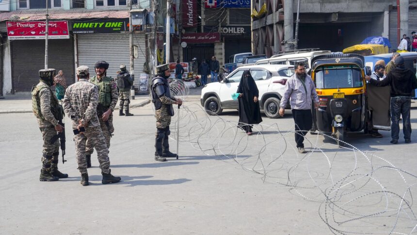 Curbs on movement remain in force in Kashmir after protests against Khamenei's killing