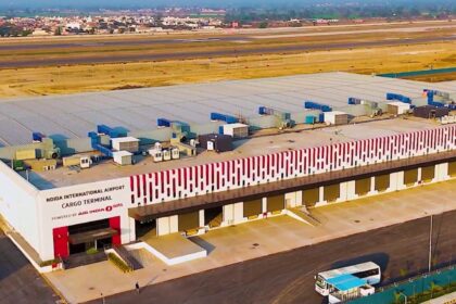 The cargo terminal at Noida International Airport (X@NIAirport)