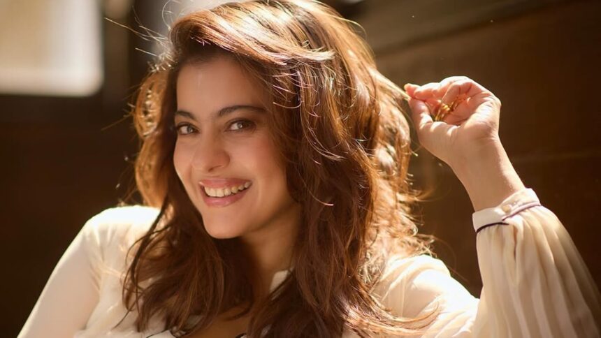 Kajol tries her hand at crocheting