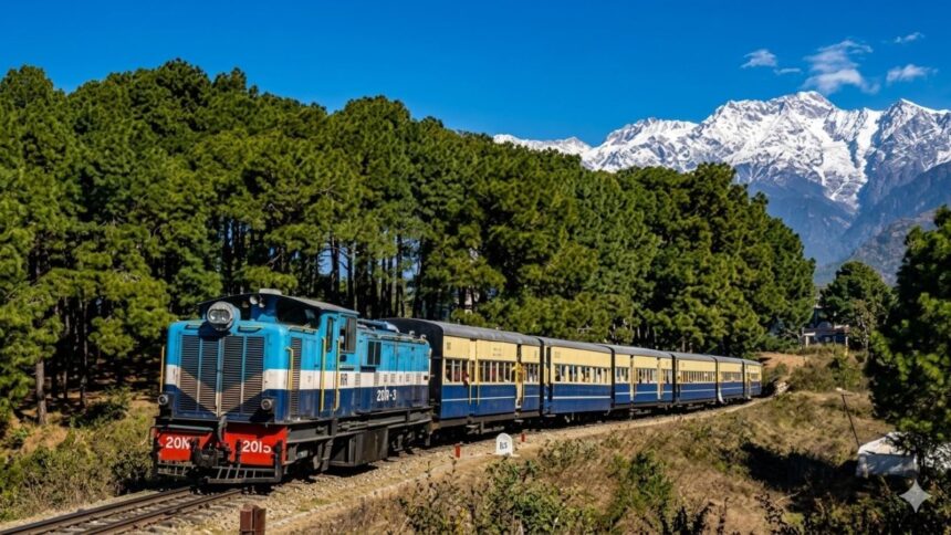 The Kangra Valley railway line falls under the administrative control of Northern Railway's Firozpur Division.