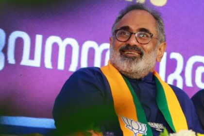 Kerala BJP president Rajeev Chandrasekhar