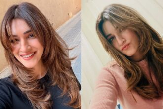 Kriti Sanon hair cut