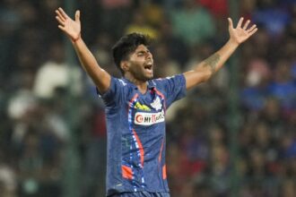 Lucknow Super Giants' Mayank Yadav in action in IPL. (FILE photo)
