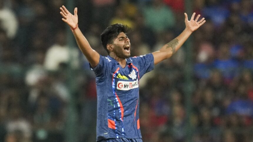 Lucknow Super Giants' Mayank Yadav in action in IPL. (FILE photo)