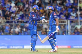 Rohit Sharma Ryan Rickelton Mumbai Indians vs Kolkata Knight Riders IPL