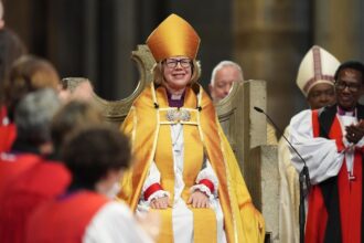 Archbishop of Canterbury Dame Sarah Mullally