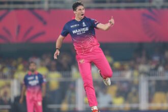 Nandre Burger IPL RR vs CSK