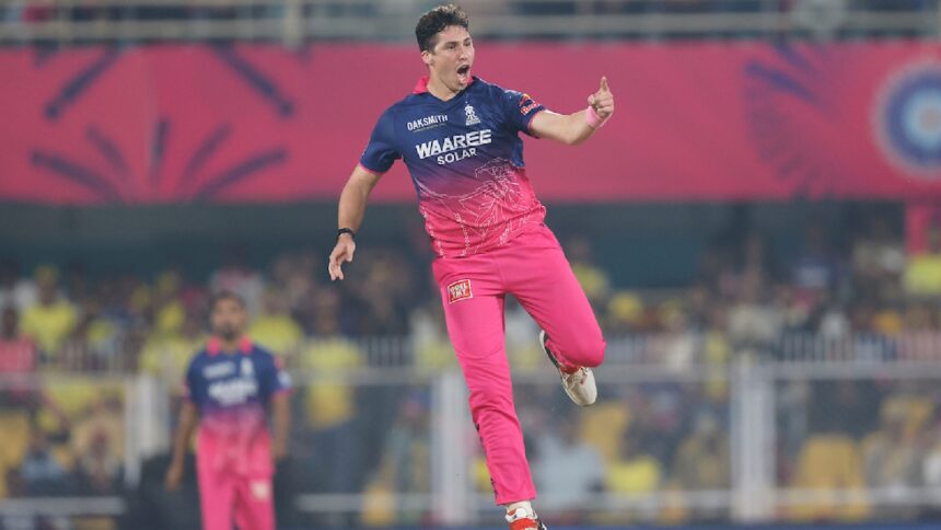 Nandre Burger IPL RR vs CSK