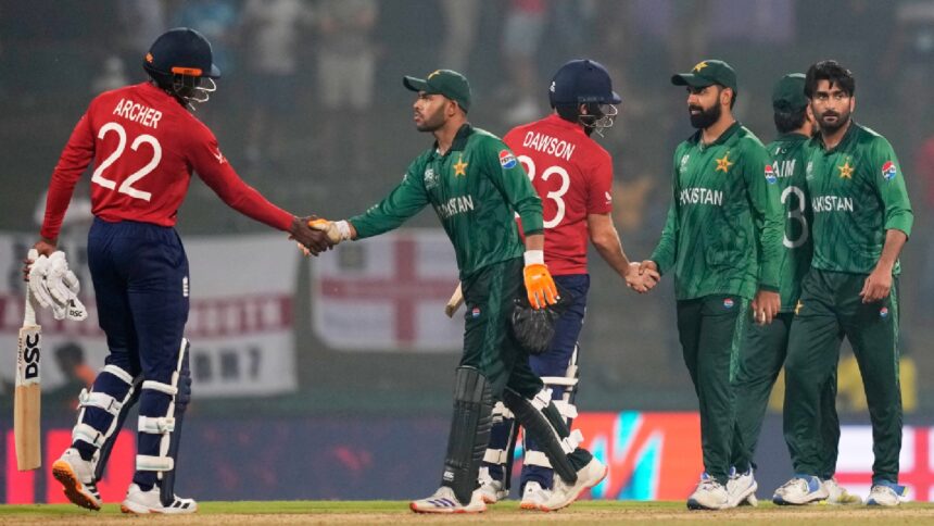 Pakistan vs England T20 World cup