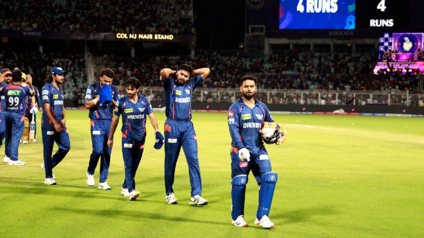 Rishabh Pant Lucknow Super Giants LSG