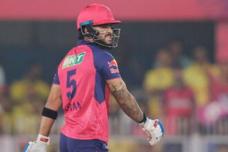 Krishnamachari Srikkanth hinted at preferential treatment in Riyan Parag's appointment as Rajasthan Royals captain. (Sportzpics)