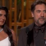 Indian actor Priyanka Chopra Jonas presenting the award for Best International Film along with Spanish actor Javier Bardem | Screenshot | ABC
