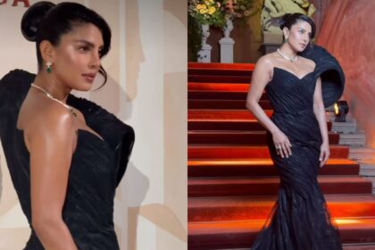 Priyanka Chopra completed her look with statement pieces from Bvlgari’s Eclettica high jewellery collection