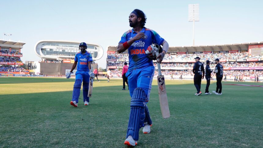 KL Rahul india vs New Zealand