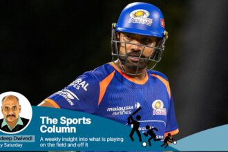 Probably the fittest he has been in over a decade, Rohit Sharma seems at peace with the world around him. (Mumbai Indians)