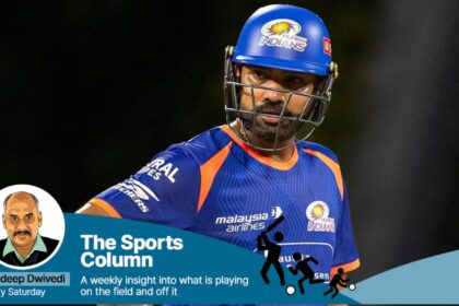 Probably the fittest he has been in over a decade, Rohit Sharma seems at peace with the world around him. (Mumbai Indians)