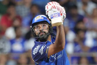 Rohit Sharma slammed his fastest IPL fifty against KKR on Sunday. (CREIMAS)