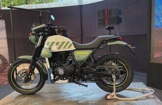 The Royal Enfield Scram 440 bridges the gap between the 350 cc and 650 cc segments.