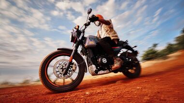 Powering the Royal Enfield Scram 440 is a 443 cc, SOHC, air/oil-cooled, long-stroke engine that promises improved highway performance and refinement compared to the Scram 411.