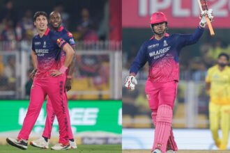 Rajasthan Royals vs Chennai super kings