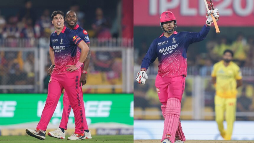 Rajasthan Royals vs Chennai super kings