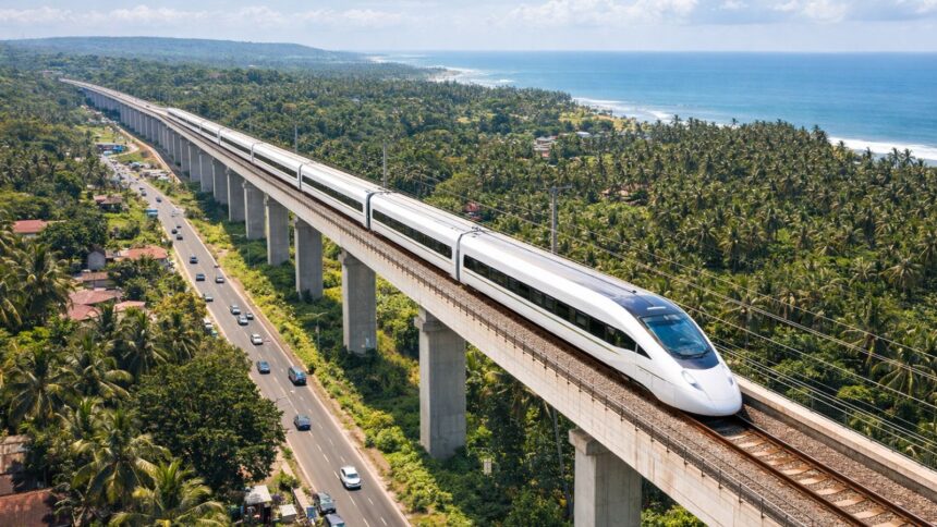 The Thiruvananthapuram to Kasaragod RRTS corridor is being planned in four phases (Image generated using AI)