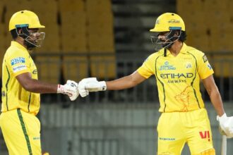 IPL 2026: CSK have been warned against sending Ruturaj Gaikwad and Sanju Samson as openers on Monday. (CSK/X)