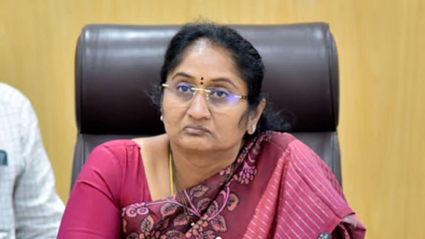 Andhra Pradesh minister S Savitha