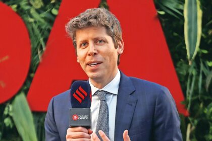 Sam Altman, OpenAI, India-AI Impact Summit, Express Adda, Anant Goenka, Tata Consultancy Services data center, OpenAI Bengaluru office, OpenAI Mumbai office, Jony Ive OpenAI device, AI hardware form factor, AI infrastructure India, future of jobs AI, Sam Altman on China AI, Demis Hassabis, Google Gemini vs ChatGPT, AI stack India, democratising AI technology, generative AI news India