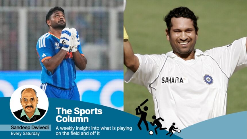 There are those who put out videos and pictures of old training sessions when their wards do well. Then there is Tendulkar, fiercely anonymous, like a doctor under oath maintaining confidentiality. (Express Photo)