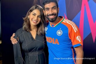 Sanjana Ganesan Jasprit Bumrah
