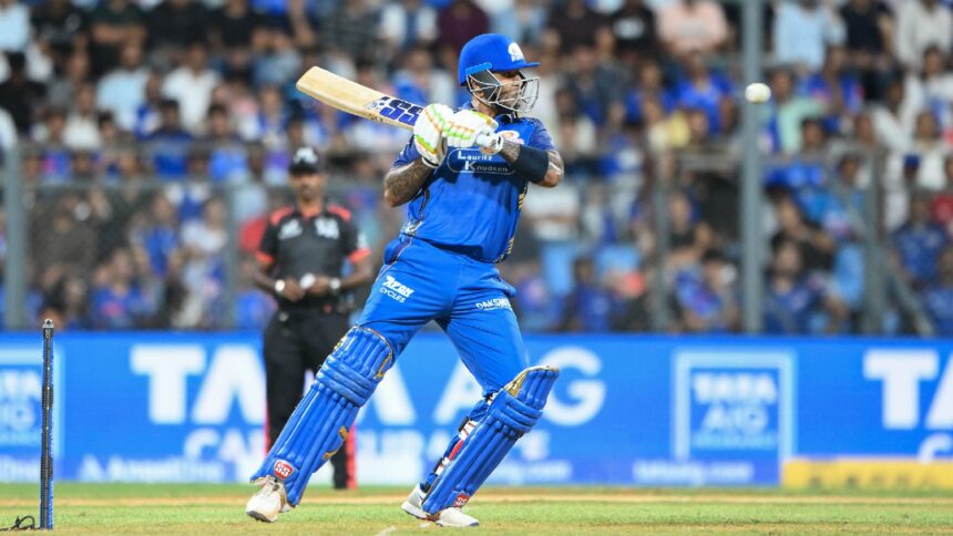 IPL 2026: MI head coach Mahela Jayawardene explained the reasoning behind using Suryakumar as an impact sub. (CREIMAS)