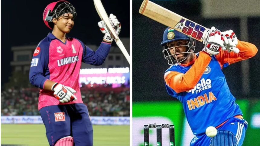 India wicket-keeper Jitesh Sharma said that Vaibhav Sooryavanshi could never be a professional off the field. (BCCI/AP Photo)