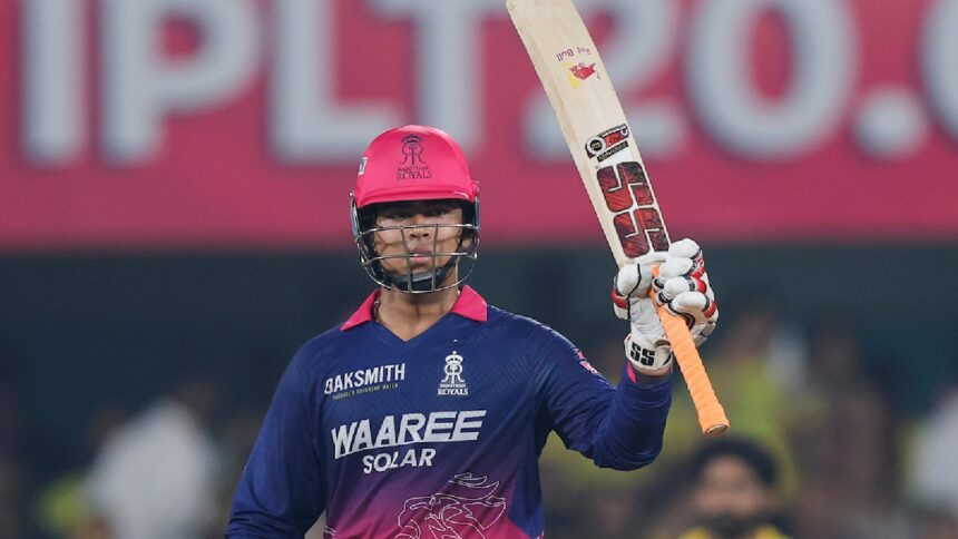 Vaibhav Sooryavanshi IPL RR vs CSK