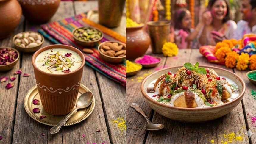 Thandai and dahi bhalla recipes for Holi 2026