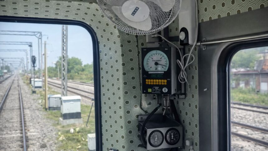 The zonal railway has also undertaken fencing work on both sides of the track. (Image: ECR/Photo enhanced with AI)