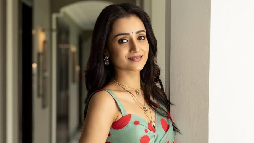 Actor Trisha Krishnan