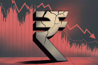 Rupee sinks 82 paise to all-time low of 93.71 vs US dollar as crude oil surge, FII outflows rattle sentiment
